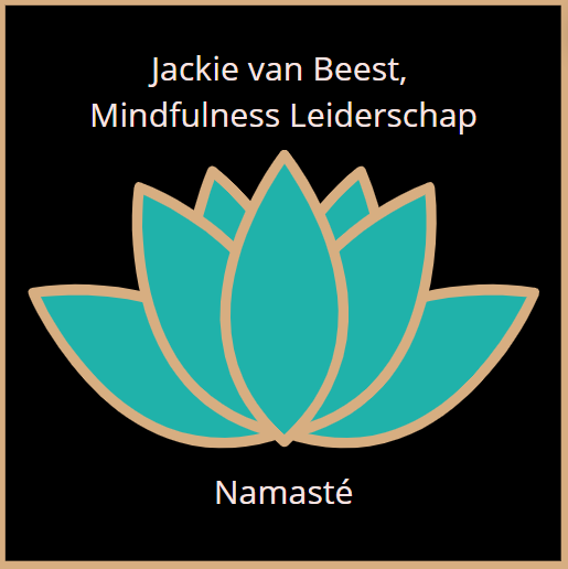 Logo Nw 24-25 - Ravenblack and Golden Seagreen Rose - Jackie van Beest Mindfulness Leiderschap - jvbcoaching